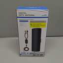 3000+ Miles Range TV Antenna, Strongest Digital TV Antenna Indoor Outdoor with Amplifier Signal Booster, HD Antenna for Local Channels for Smart TV and Old TVs-38ft Long Coax Cable