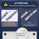 MOSISO Compatible with MacBook Air 15 inch Case 2026 2025 2024 2023 Release M4 A3241 M3 A3114 M2 A2941 Liquid Retina Display Touch ID, Protective Plastic Hard Shell Case Cover, Baby Pink