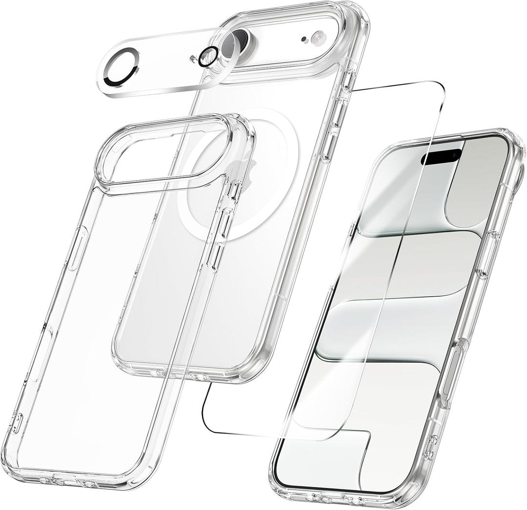 Maxdara for iPhone Air Magnetic Clear Case