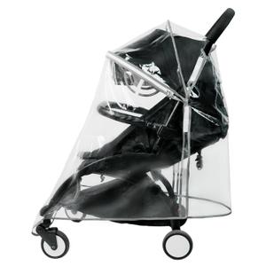 HighEnd Thicking EVA RainCover for Compact Foldable Stroller,Fit BBZYOYO Perfectly,Weather Shield with Waterproof Zipper Opening,Reflective Safety Edging & Full Coverage Design,Ideal for Urban Travel.