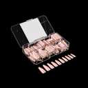 2 x APRS x Chaun Legend Neutrals "LEGEND" Gel-X Box Of Nail Tips, Exclusive Sculpted, 10 Sizes 0-9, Soft Gel Tip Box (150pcs) (Sculpted Tapered Coffin Extra Long, 150 pcs)