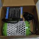 GlowUp Bird Cage Heater with 2 x 100W Ceramic Heat Lamp Bulbs, with Adjustable Temperature Switch Reptile Heat Lamp Guard Bird Cage Heat Lamp for Captive Birds, Reptiles