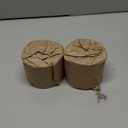 2Pcs Bamboo Salt Cellar Spice Storage Box with Magnetic Swivel Lid & Spoon for Pepper, Table Salt, Gourme