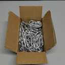 Carabiner, Heavy Duty Galvanized Steel Spring Snap Hook Carabiner Clips with 220LBS Holding Capacity, Ideal for Outdoor, Hammock, Swing and Travel (M5 2Inch, 50PCS)