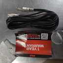 Pyle Microphone, Dynamic Cardioid, XLR Cable Included, Unidirectional, Rugged Construction, Built-in Pop Filter, Perfect for Stage & Studio, High Gain, Ultra-Wide Frequency Response, 15ft Cable