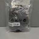 karlery Adult Men Brown Short Fluffy Curly Wig Halloween Cosplay Wig Anime Costume Party Wig