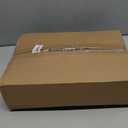 50 Pack Plastic Martini Glasses,7 oz Clear Disposable Cocktail Cups, Reusable Tall Stemmed Wine Shooter Glasses for Party Wine, Champagne, Margarita