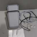 2 Pcs 2 in 1 Extra Long Pet Proof Outdoor Faucet Covers Winter w/Lock 8.5x7x5.5 in Thick Foam Plastic Spigot Cover Reflective Strips Faucet Cover for Outside Water Faucet Freeze Protection (Gray)