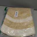 Asrug 2ft Faux Jute Round Rug, Small Soft Beige/Brown Circle Rugs Non-Slip Round Entryway Rug 24 inch/61 cm, Machine Washable Area Rug for Kitchen Bathroom Living Bedroom Nursery, Carpet Low Pile