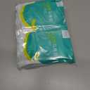 2 x Toilet Seat Covers Disposable for Toddlers & Adults,14 Pcs Keep Warm Extra Large Thickening Waterproof,Portable Package for Travel,Kids Potty Training (green&white)