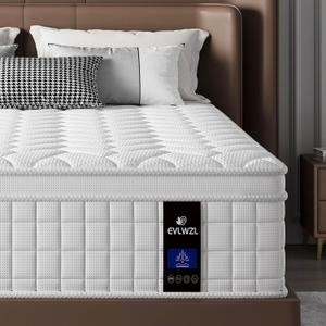 Queen Mattress, 14 Inch Queen Size Mattress in a Box with Memory Foam Hybrid, Individual Pocket Spring for Provide Support and Improve Sleep,Medium Firm Queen Mattress, 14 Inch Queen Size Mattress in a Box with Memory Foam Hybrid, Individual Pocket Spring for Provide Support and Improve Sleep,Medium Firm