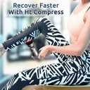 RM70 Massage Gun Deep Tissue with Heat and Cold Head, Handheld Muscle Massager Therapy with Carry Case, Percussion Body Masajeador for Men Women Athletes Back Upgrade, Active Thermacool