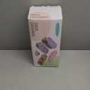 4 Pack Stainless Steel Snack Containers with Lids, 3-Compartments Reusable Lunch Box for Adults, Food Storage Containers Divided Meal Prep Box for Home, Work, Travel