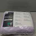 LuxClub 4 PC Queen Sheet Set, Breathable Luxury Bed Sheets, Deep Pockets 18" Wrinkle Free Cooling Sheets Machine Washable Hotel Bedding Silky Soft - Lavender Queen