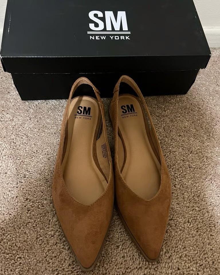 Women's Comfortable Round Toe Ballet Flats Dress Shoes, Size 9