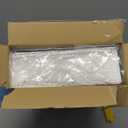 Amazon Basics Rectangular Plastic Desk Organizer, Magazine Rack, White, 2-Pack