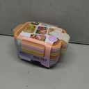 Ello Snap and Nest 3c 10pc Plastic Divided Meal Prep Food Storage Container Set