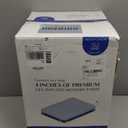 Czpalo 4 Inch Gel Memory Foam Mattress Topper Full, Cooling Mattress Topper with Removable & Washable Bamboo Cover, CertiPUR-US Certified