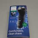 Philips Norelco Shaver 2400 Series, Wet and Dry Electric Shaver, Pop-up Trimmer, P-Cap, Deep Black, Model X3001/90