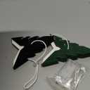 EASY JOY 5-Piece 7-Pointed Paper Star Decoration With Light - 12 Inch 3D Paper Star Lantern for Christmas, Home, Party, Wedding, Birthday