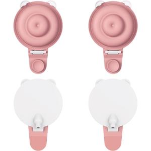 4PC Upgraded M9 Breast Pump Replacement Part, Including 4pcs Double-Layed Diaphragms for Momcozy Upgraded Mobile Flow | Upgraded M9,Breastfeeding Parts, Diaphragms, 4PC Red, Not Original Parts