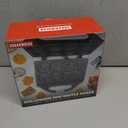 Spooky Mini Waffle Maker for Kids, Mini Pancake Maker Machine, Electric Small Waffle Iron, 8 Fun Character Waffle Maker, Gift for Christmas Halloween, White