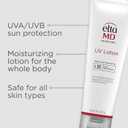 EltaMD UV Lotion SPF 30+ Sunscreen Moisturizer for Face and Body, Mineral Based with Zinc Oxide and Hyaluronic Acid for Sensitive Skin, Non-Greasy & Fragrance-Free.
