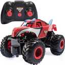 Monster Jam, Marvel The Amazing Spider-Man RC Monster Truck, 1:24 Scale, Kids Toys for Boys and Girls Ages 4 and up (Black)