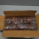 50 Pcs Curtain Rings with Clips Wooden, 2.5 inch for 1-1.5 inch Rod, Window Shower Curtain Hooks, Wood Curtain Rod Wood Curtain Rings with Eyelet, Drapery Rings, (50, 1.75 INCH Inner Dia)