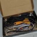 Jushope Car LED Strip Lights, USB Interior Ambient Lighting Kits with Wireless APP and RF Remote Control, 16 Million Colors Music Mode Car Decoration Lights with 315 inches 3.0mm Fiber Optic (6 in 1)