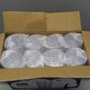 JOLLY CHEF 10 oz Clear Disposable Plastic Cups 200 Pack, Clear Plastic Cups Tumblers, Heavy duty Party Glasses, Disposable Cups for Wedding, Thanksgiving, Christmas Party