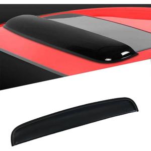 43inch 1100mm Universal Sun roof Wind Deflector, 1pc Dark Smoke Auto Moonroof Window Visor for Deflecting Rain, Noise and Windy Weather with Waterproof Double Side Tape RN110