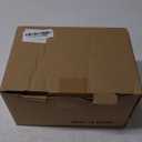 Heavy Duty Stem Caster Wheels Double Bearing PU Castors No Noise Swivel Casters M8-1.25x25mm 4 Packs with Dual Locking (4 Inch,With Brake)