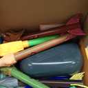 Dinosaur Rocket Launcher for Kids, 4 Rockets with Launcher Pad, Launch Up to 100 Ft, Dinosaur Toys for Kids, Outdoor Toys, Birthday Gifts for 3 4 5 6 7 Year Old Boys Girls