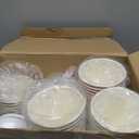 CHENGU 100 Set 16 Oz Christmas Disposable Coffee Cups with Lids Lime Green Christmas Paper Cups for Hot Cocoa Chocolate Tea Green Elf Holiday Xmas Dinner Party Supplies