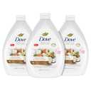 Dove Advanced Care Hand Wash Shea Butter & Warm Vanilla Pack of 3 For Soft, Smooth Skin, More Moisturizers Than The Leading Ordinary Hand Soap, 34 oz