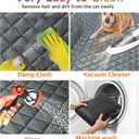 URPOWER Dog Car Seat Cover for Pets 100% Waterproof Seat Cover Hammock 600D Heavy Duty Scratch Proof Nonslip Durable Soft Back Seat Covers for Cars Trucks and SUVs