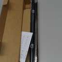 5/8 Diameter Curtain Rods 30-60 Inch, for 30-54 Inch Windows, Adjustable Splicing Black Curtain Rods for Windows with Brackets, Window Rod Long Small Curtains Rod