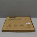 Bamboo Kitchen Appliance Sliders, Sliding Tray for Coffee Maker, Countertop Appliance Slider with 360 Rolling Wheels, Counter Slider Tray for Coffee Pot, Kitchen Aid Mixer (16" x 13")