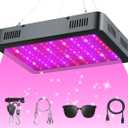 2000W LED Grow Light, Full Spectrum Plant Light with Daisy Chain, Grow Lights for Indoor Plants Greenhouse Hydroponic Growing Lamps with Veg Bloom Switch Coverage 5x5ft