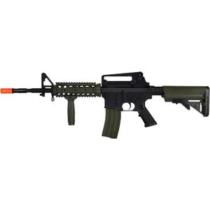 Colt Licensed Tactical Entry Level Airsoft M4 AEG - AEG Airsoft Gun w/Vertical Grip, Ranger Green Color Colt Licensed Tactical Entry Level Airsoft M4 AEG - AEG Airsoft Gun w/Vertical Grip, Ranger Green Color