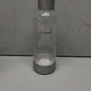 Mysoda Premium Carbonating Bottle 1L Silver - Compatible with MySoda and any brands - Quick-Lock Reusable Bottles - Lid and Base Made of Stainless Steel - BPA Free