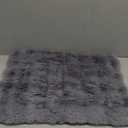 GDCARSL Cat Bed Mat Dog Crate Pads, Cat Beds for Indoor Cats Small Dogs, Plush Pet Bed Mats Faux Fur Dog Crate Mat with Removable Pillow for Cages/Floor/Couch (Grey,M-15.7 * 23.6 in)