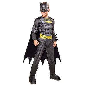 Rubie's Costume Boys DC Comics Deluxe Batman Costume, Size: Medium