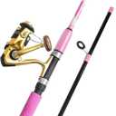 BISONBERG Tournament Quality Spinning Fishing Rod Set With Reel 210Cm