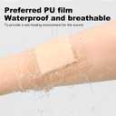 20Pcs Silicone Foam Dressing 4x4 Gentle Border, Waterproof Silicone Bandages for Wounds Care, Bed Sore Patches, Super Absorbent Wound Dressing, Self Adhesive Pressure Sore Pads