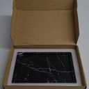 Natural Black Marble Vanity Tray, 10"x6" Genuine Marble Stone Tray for Bathroom/Kitchen/Dresser