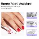 2 x Gellen Gel Polish Remover Kit - Gel Nail Polish Remover with Latex Tape Peel Off Liquid and Manicure Tools, Quick & Easy Gel Polish Remover in 2-5 minutes, No Damage to Nails (0.18 Fl Oz (Pack of 6))