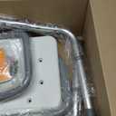 Medline Bath Bench Shower Seat with Padded Armrests, Ideal for Bathtubs, Robust Support up to 350 lbs., Comfortable and Durable