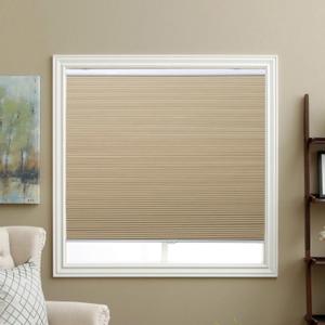 Window Shades Cellular Shades Cordless Blackout Fabric Honeycomb Blinds 39" W x 64" H, Ivory Beige(Blackout) (39"W x 64"H, Ivory Beige(Blackout))